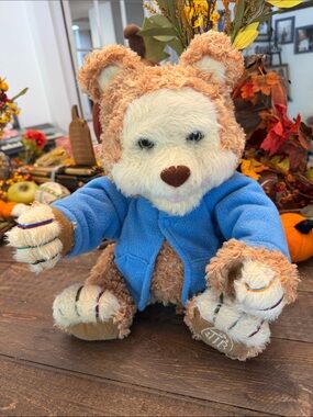 Vintage Playskool T.J. Bearytales Animated Talking Plush Bear Bundle